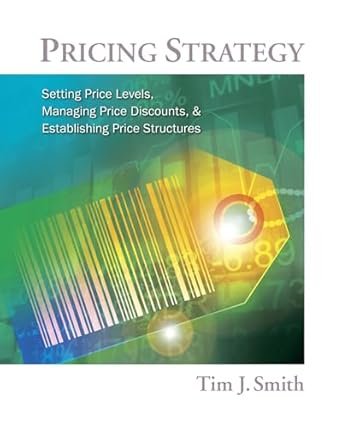 Pricing Strategy – Tim J. Smith